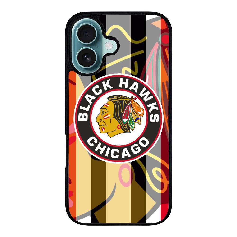 Chicago Blackhawks Case iPhone 16 Plus BC1606
