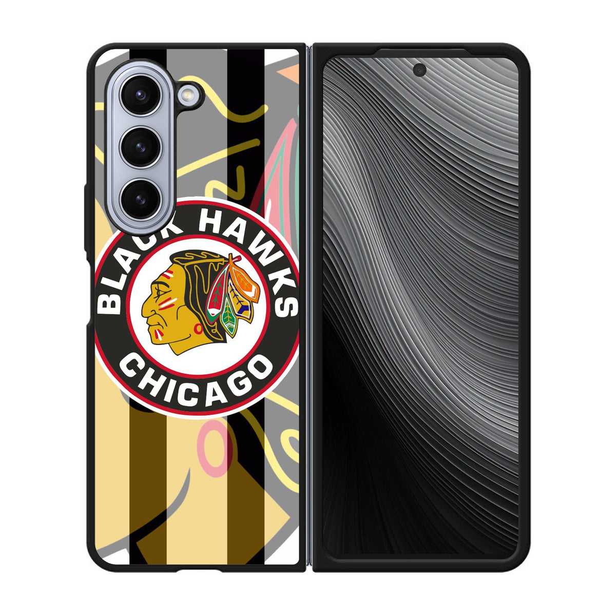 Chicago Blackhawks Case Samsung Galaxy z Fold 5 5G BC1606