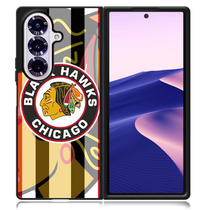Chicago Blackhawks Samsung Galaxy Z Fold 7 5G Case BC1606