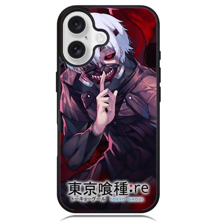 Kaneki Ken Mask Tokyo Ghoul X3538 iPhone 16 Plus Case