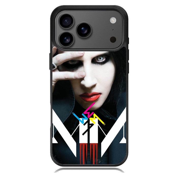 Marilyn Manson Gothic X3546 iPhone 17 Pro Max Case