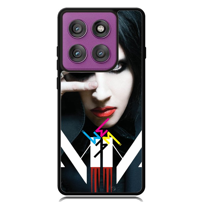 Marilyn Manson Gothic X3546 Motorola Moto Edge 2025 | Moto Edge 60 Fusion | Moto Edge 60 Pro Case