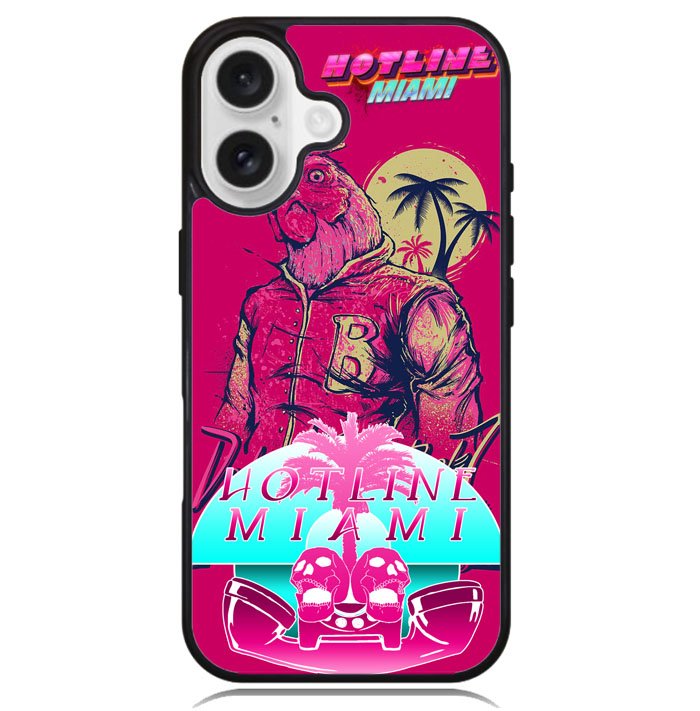 Hotline Miami X3581 iPhone 16 Case