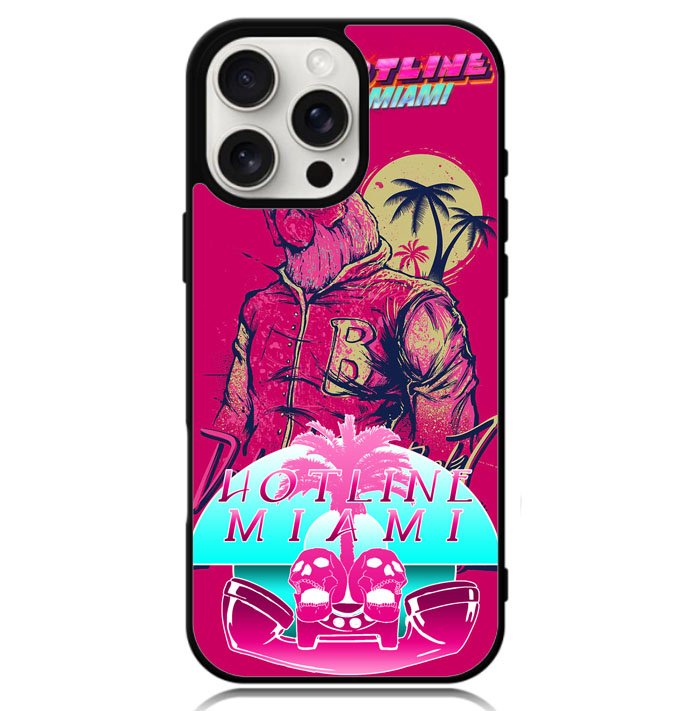 Hotline Miami X3581 iPhone 16 Pro Case