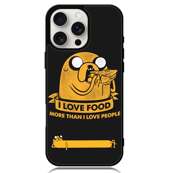 jake i love food more X3588 iPhone 16 Pro Case