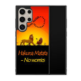 Hakuna Matata No Worries  X3644 Samsung Galaxy S25 Ultra 5G Case