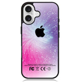 Pink Lilac White Blue X3898 iPhone 16 Case