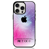 Pink Lilac White Blue X3898 iPhone 16 Pro Max Case