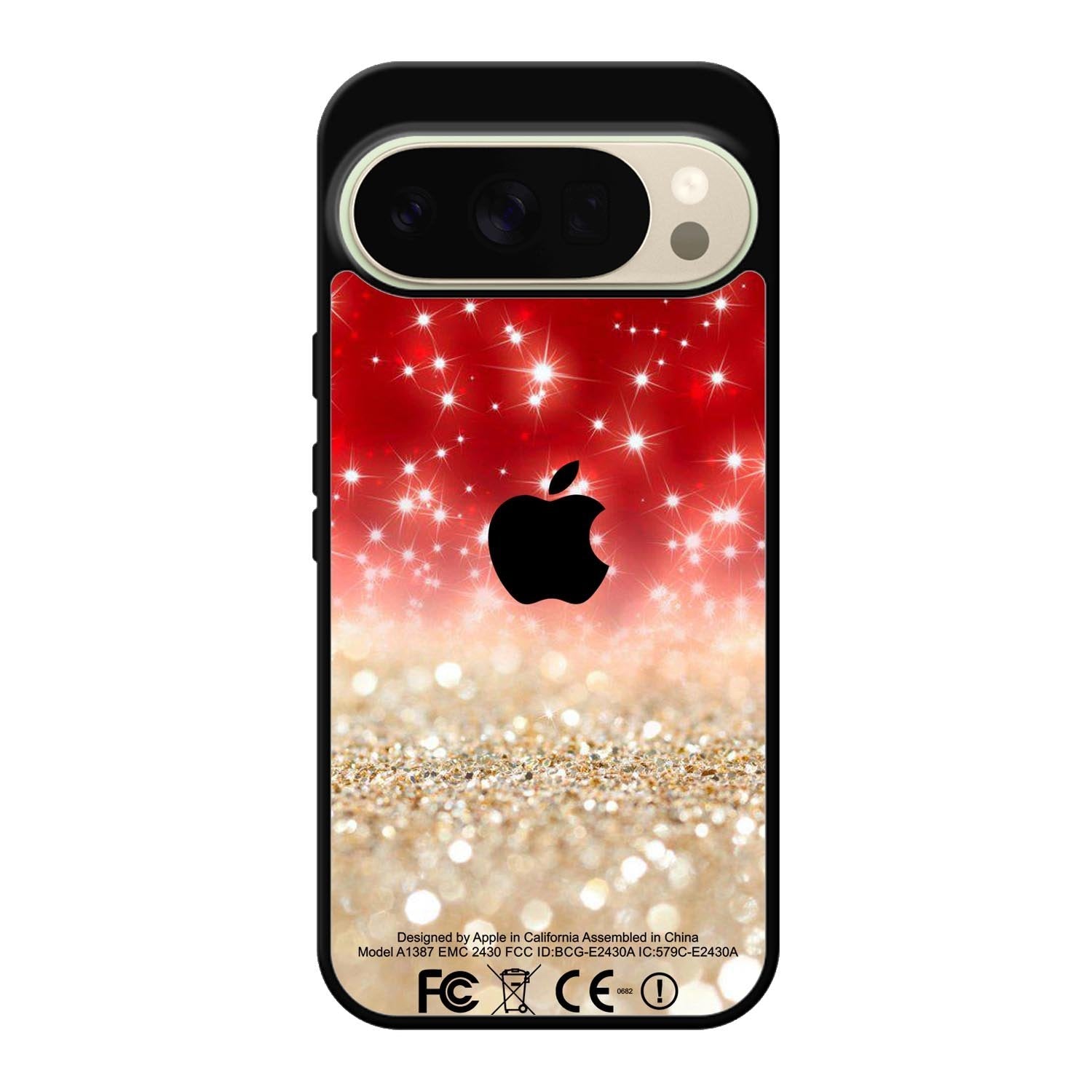 Red And Silver X3899 Google Pixel 10 Pro Case