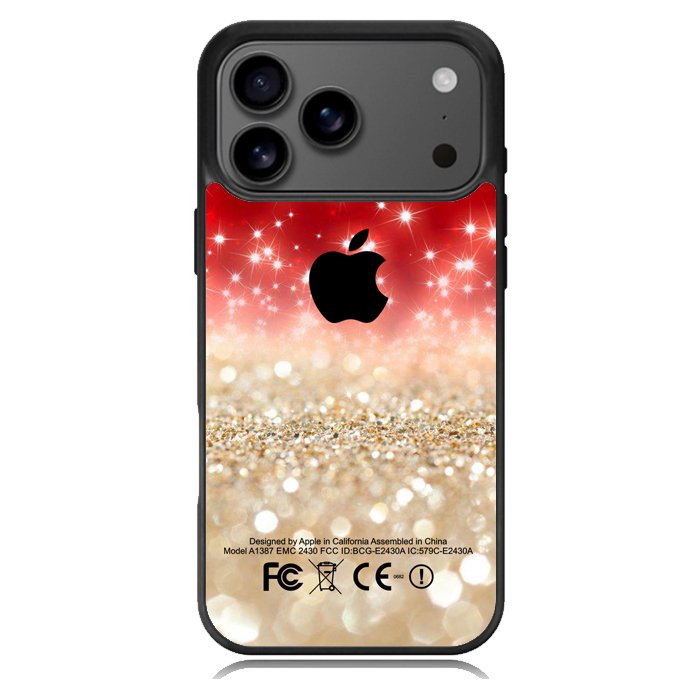 Red And Silver X3899 iPhone 18 Pro Max Case