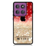 Red And Silver X3899 Motorola Moto Edge 2025 | Moto Edge 60 Fusion | Moto Edge 60 Pro Case