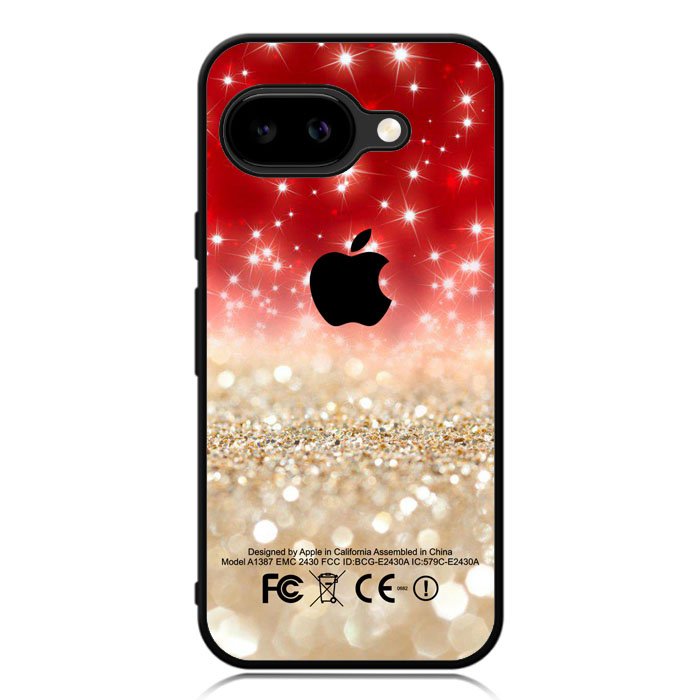 Red And Silver X3899 Google Pixel 9A Case