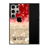 Red And Silver X3899 Samsung Galaxy S25 Ultra 5G Case