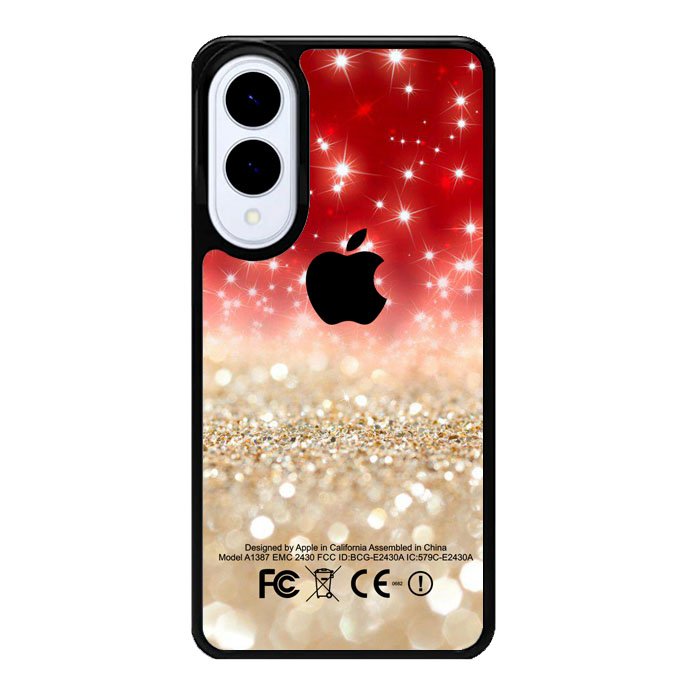 Red And Silver X3899 Samsung Galaxy S25 Edge Case