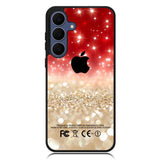 Red And Silver X3899 Samsung Galaxy S25 FE Case