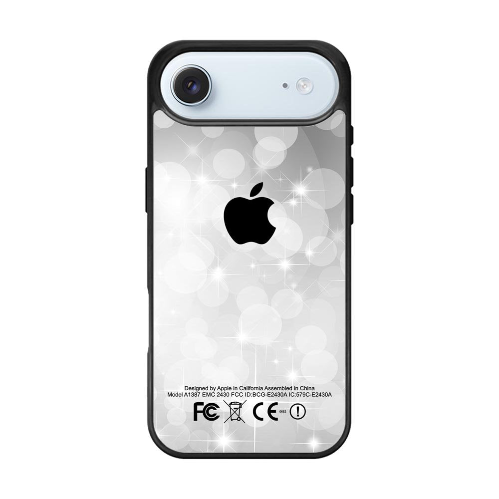 Silver Glitter X3897 iPhone Air Case