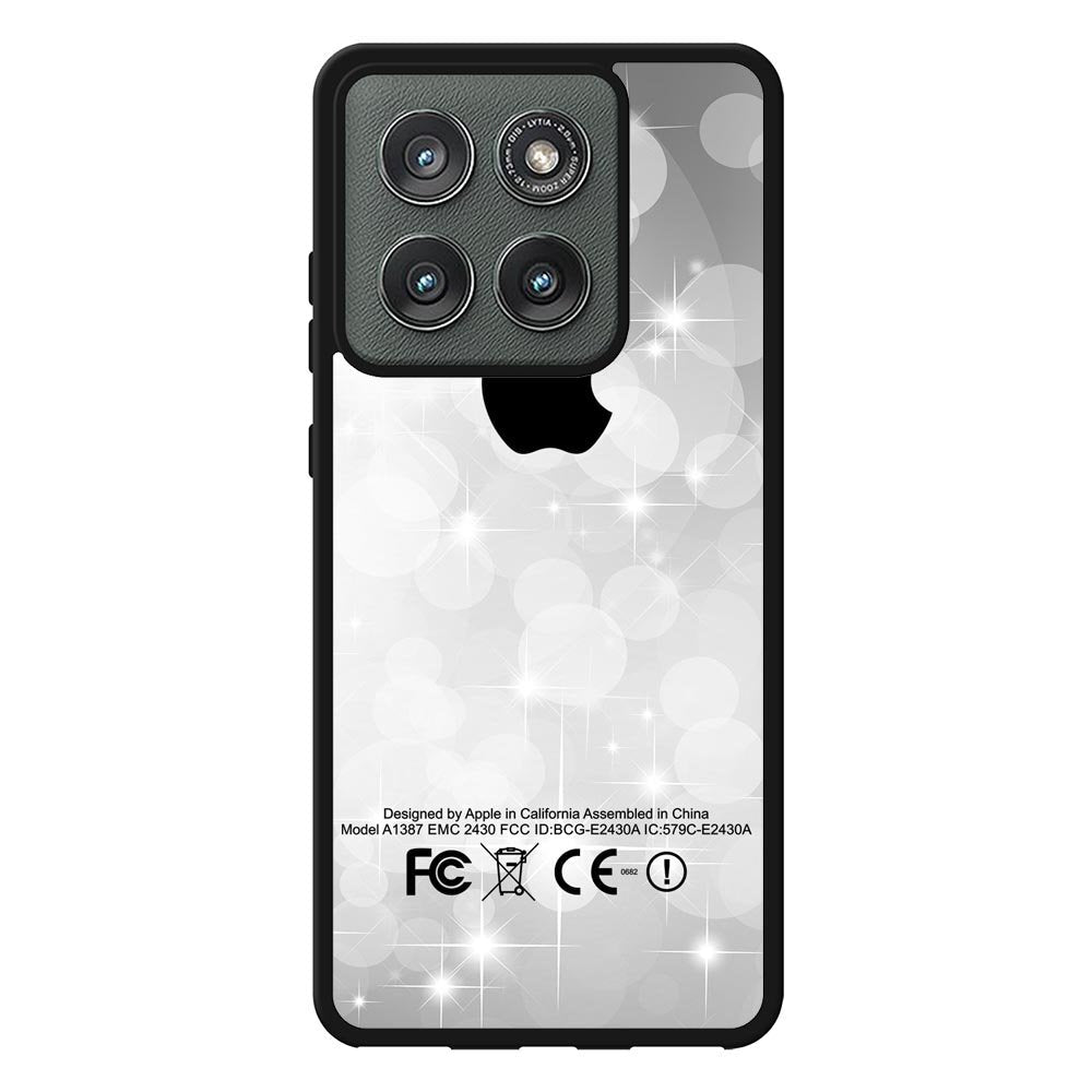Silver Glitter X3897 Motorola Moto Edge 2025 Case