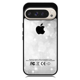 Silver Glitter X3897 Google Pixel 9 | Google Pixel 9 Pro Case