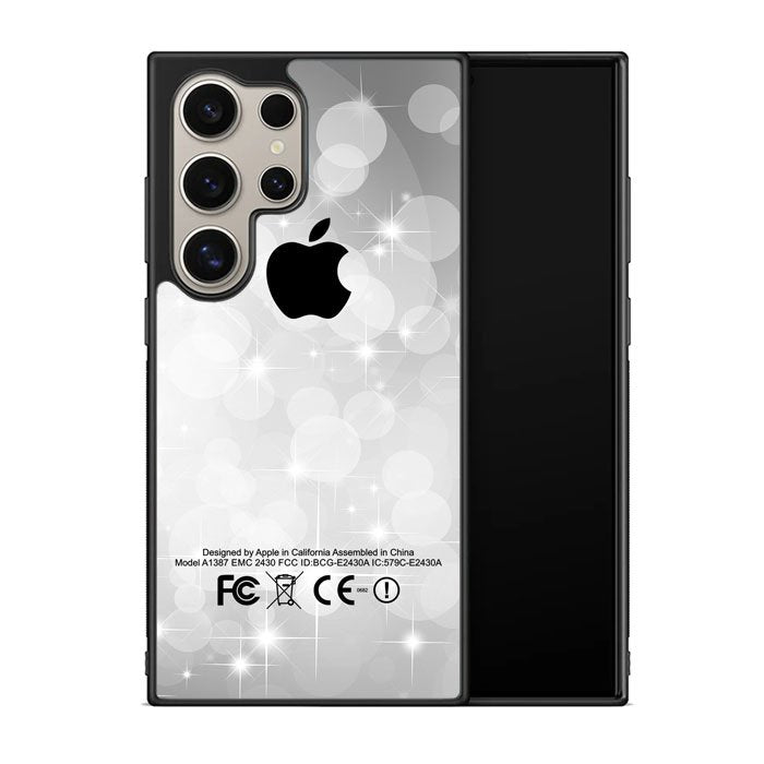 Silver Glitter X3897 Samsung Galaxy S25 Ultra 5G Case