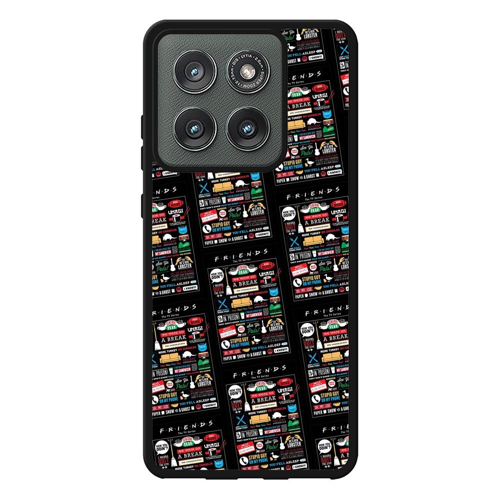 friends tv show Logo X4135 Motorola Moto Edge 2025 Case