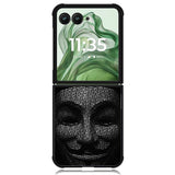 Guy Fawkes Mask Anonymous  X4173 Motorola Moto Razr+ Plus 2024/2025 Case, Motorola Razr 50 Ultra/50s Ultra Case
