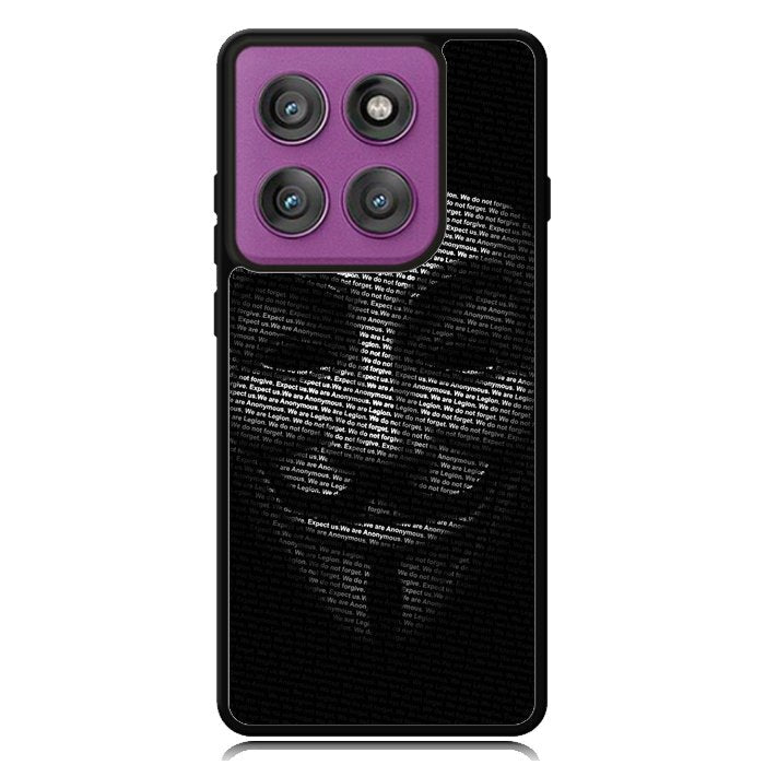 Guy Fawkes Mask Anonymous  X4173 Motorola Moto Edge 2025 | Moto Edge 60 Fusion | Moto Edge 60 Pro Case