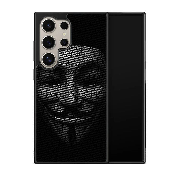Guy Fawkes Mask Anonymous  X4173 Samsung Galaxy S25 Ultra 5G Case