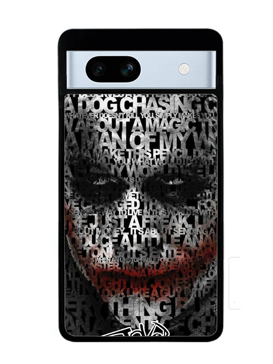 Joker Typography Quotes 1st Google Pixel 7A Case