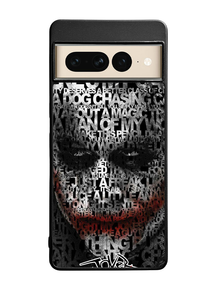 Joker Typography Quotes 1st Google Pixel 7 Pro Case