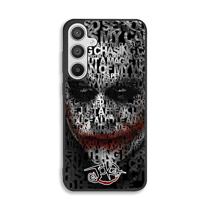 Joker Typography Quotes 1st Samsung Galaxy A26 Case FE7473