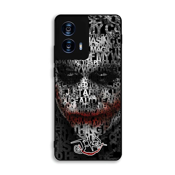 Joker Typography Quotes 1st Motorola Moto G Power 5G 2024 Case FE2985