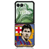 Lionel Messi X4218 Motorola Moto Razr+ Plus 2024/2025 Case, Motorola Razr 50 Ultra/50s Ultra Case