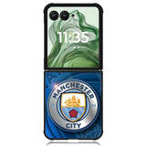 Manchester city X4256 Motorola Moto Razr+ Plus 2024/2025 Case, Motorola Razr 50 Ultra/50s Ultra Case