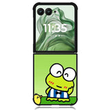 Keroppi X4306 Motorola Moto Razr+ Plus 2024/2025 Case, Motorola Razr 50 Ultra/50s Ultra Case