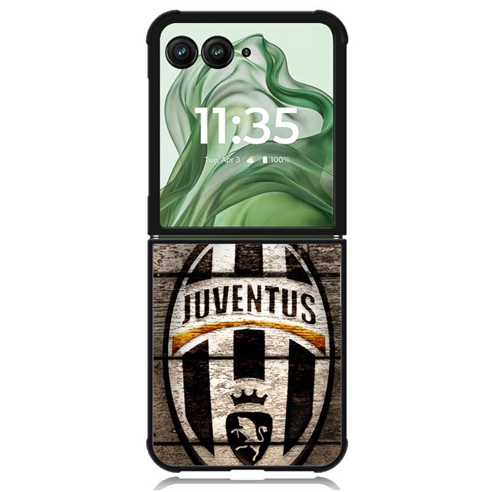 Juventus Logo X4301 Motorola Moto Razr+ Plus 2024/2025 Case, Motorola Razr 50 Ultra/50s Ultra Case