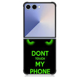 Dont Touch My Phone X4272 Samsung Galaxy Z Flip 7 Case