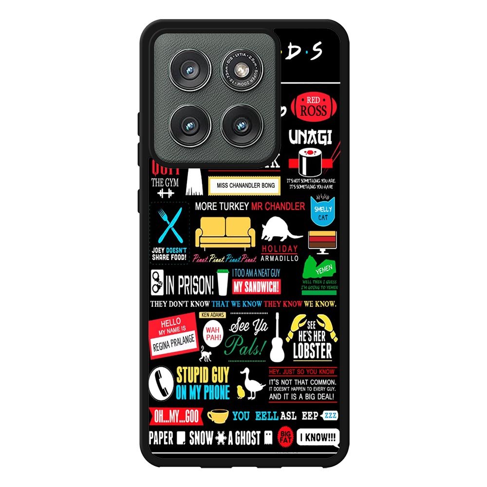 Friends TV Show X4372 Motorola Moto Edge 2025 Case