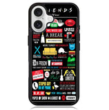 Friends TV Show X4372 iPhone 16 Plus Case