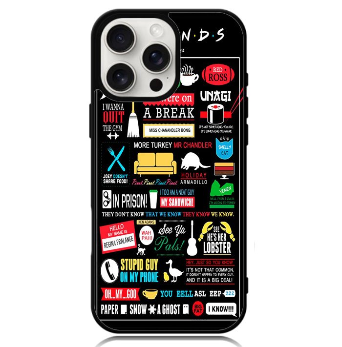 Friends TV Show X4372 iPhone 16 Pro Case