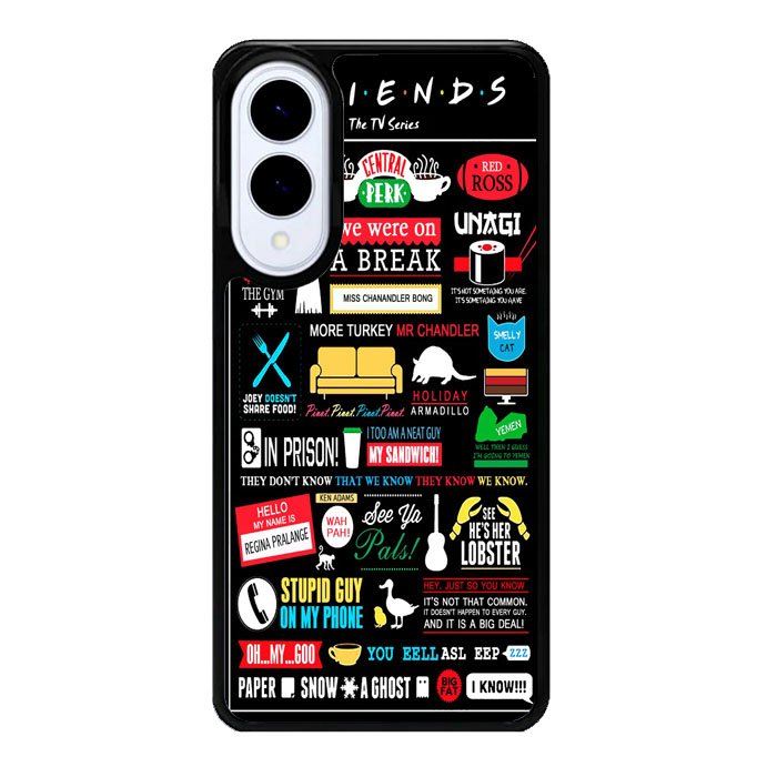 Friends TV Show X4372 Samsung Galaxy S25 Edge Case