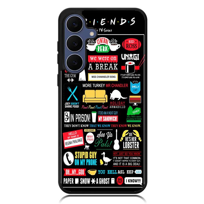 Friends TV Show X4372 Samsung Galaxy S25 FE Case
