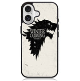 Game Of Thrones Stark  X4382 iPhone 16 Case
