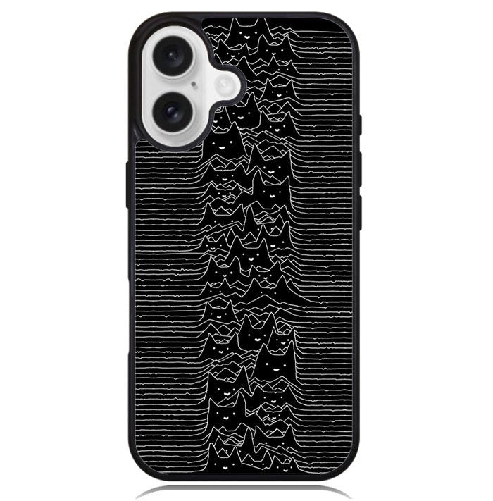 Joy Division Cat  X4402 iPhone 16 Plus Case