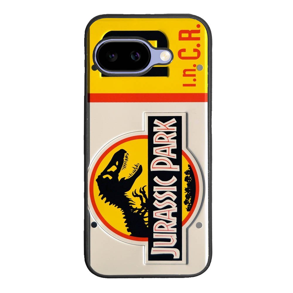 Jurassic Park Jeep License X4378 Google Pixel 10A Case