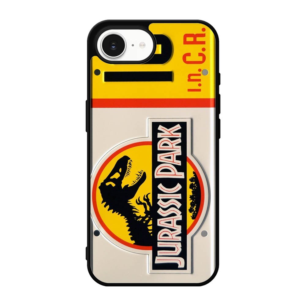 Jurassic Park Jeep License X4378 iPhone 17e Case