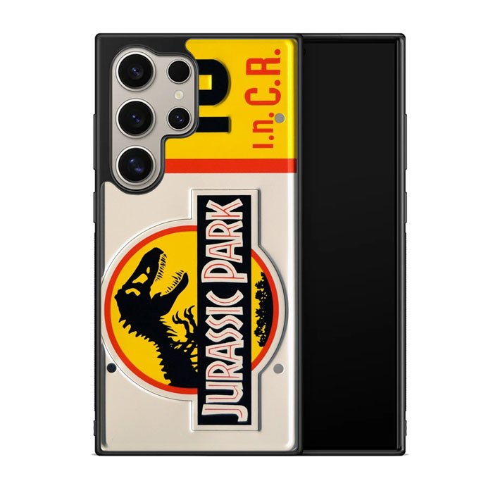Jurassic Park Jeep License X4378 Samsung Galaxy S25 Ultra 5G Case