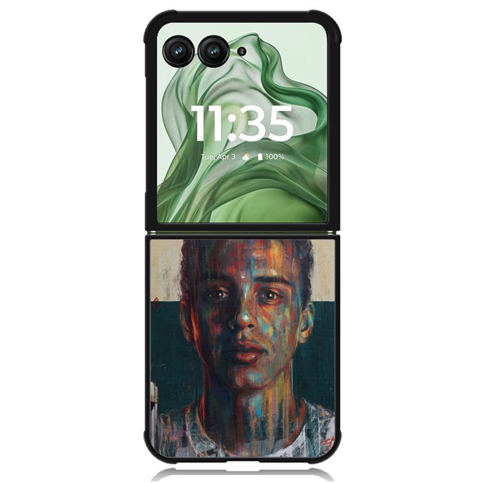 Logic Under Pressure X4365 Motorola Moto Razr+ Plus 2024/2025 Case, Motorola Razr 50 Ultra/50s Ultra Case