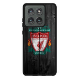 Liverpool fc wood X4394 Motorola Moto Edge 2025 Case