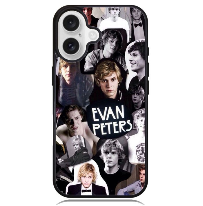 Evan Peters Collage X4418 iPhone 16 Plus Case