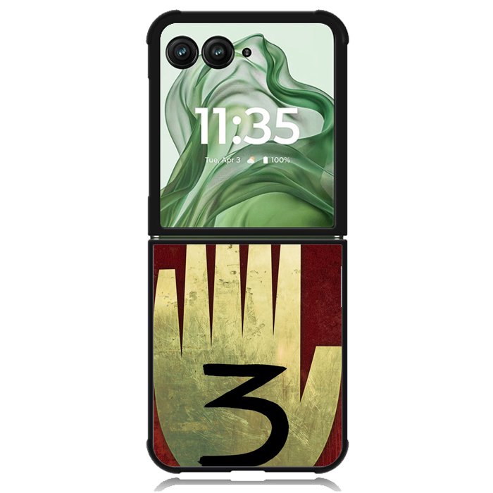 Gravity Falls Book 3 Cover X4465 Motorola Moto Razr+ Plus 2024/2025 Case, Motorola Razr 50 Ultra/50s Ultra Case